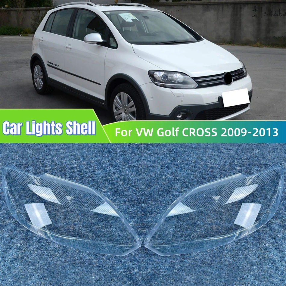 

For Volkswagen VW Golf CROSS 2009 2010 2011 2012 2013 Car Interior Replacement Parts Lampshade Caps Headlight Shell