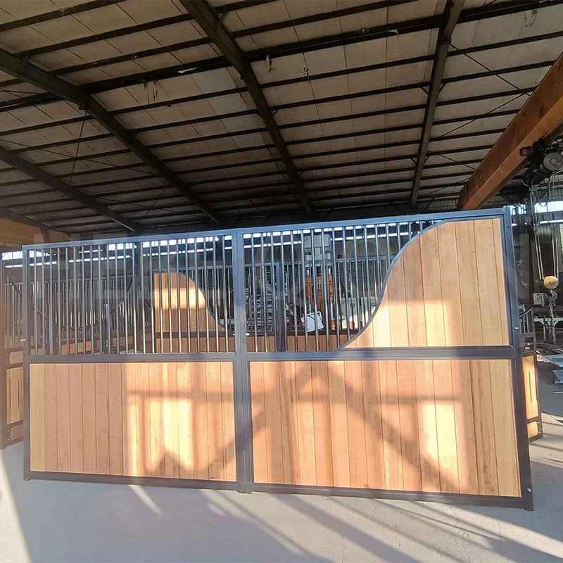 Fully Welded Heavy Duty Horse Stable Equestrian Stalls Equipment Portable Temporary Horse Stable Galvanized Horse Stables Stalls