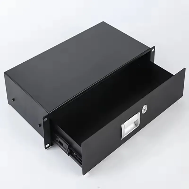 2U Engineering Computer Room Cabinet Drawer, Network Cabinet Drawer, Microphone Flight Case, ABS Box Drawer