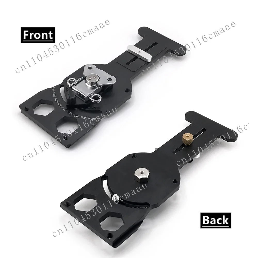 Woodworking Adjustable Angle Track Saw, Electric Circular Saw Track Saw, Right Angle Plate Rail Saw