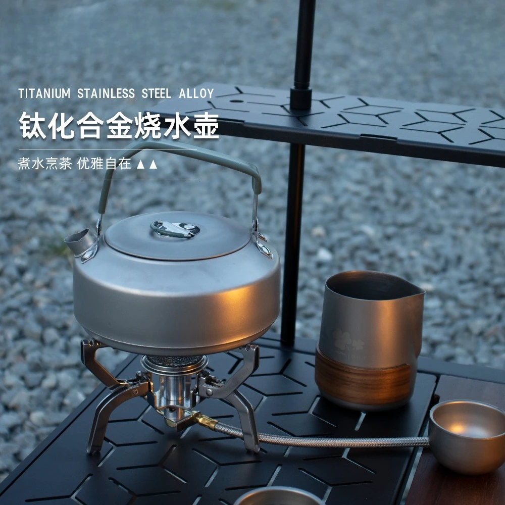 Ketel Titanium Praktis untuk T - Camping Cooking And Drinking ulasan dan harga
