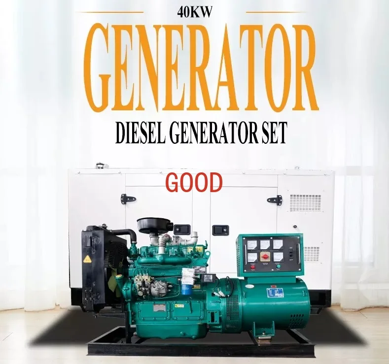 40kw 50kva  Generator Set Silent Generator Low Noise Generator Soundproof Power Plant