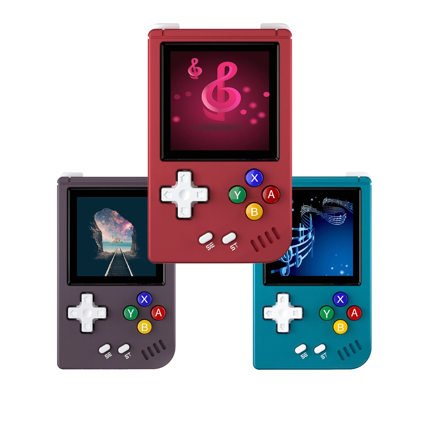 

RG NANO RGNANO Pocket Mini Handheld Game Player Metal Shell 1.54" IPS Screen Game Console Linux 1050mAh Battery Hi-fi Speaker