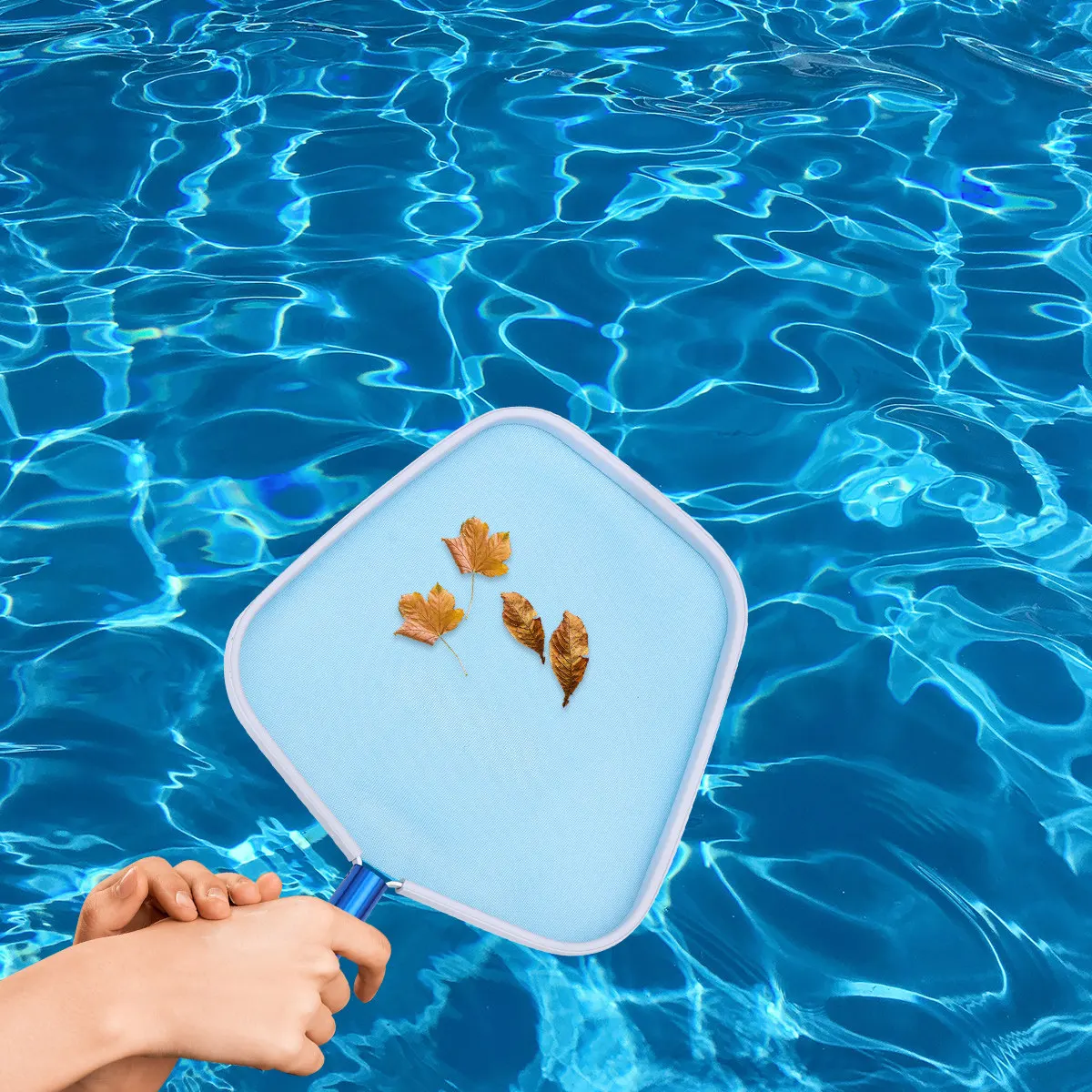 1Pcs Cleaning Net Thickened Leaf Mesh for Swimming Pool Pond Fountain Lightweight Debris Scooping Cleaning Networks