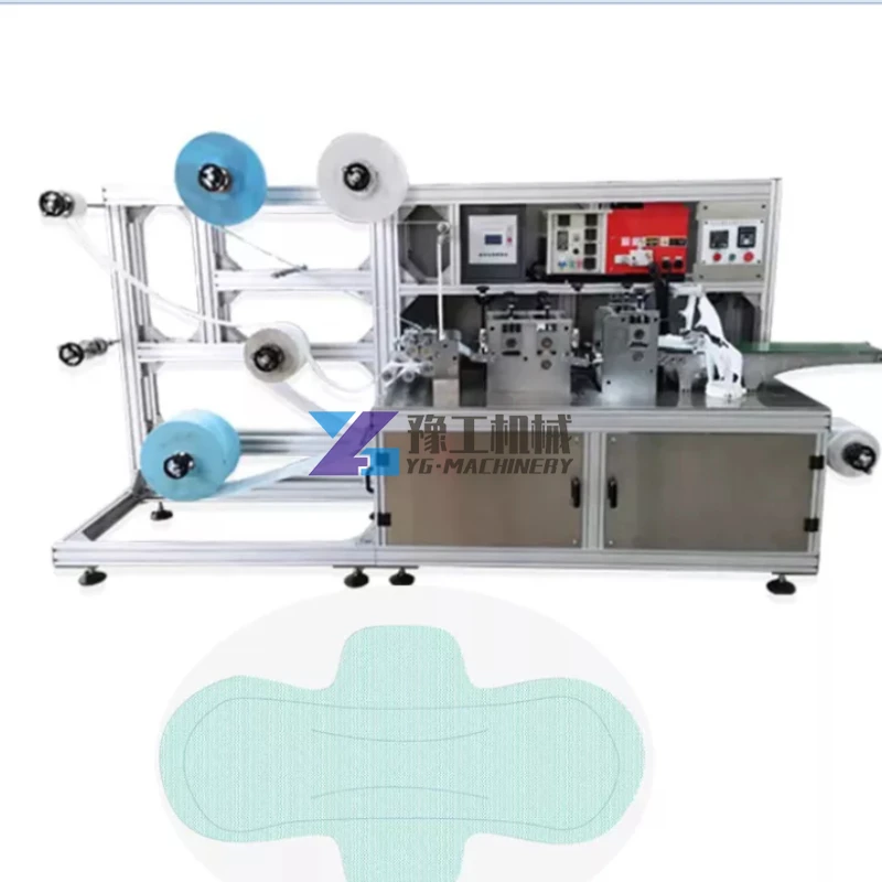 Automatic Sanitary Pad Making Machine Sanitary Napkin Ladies Pad Machine