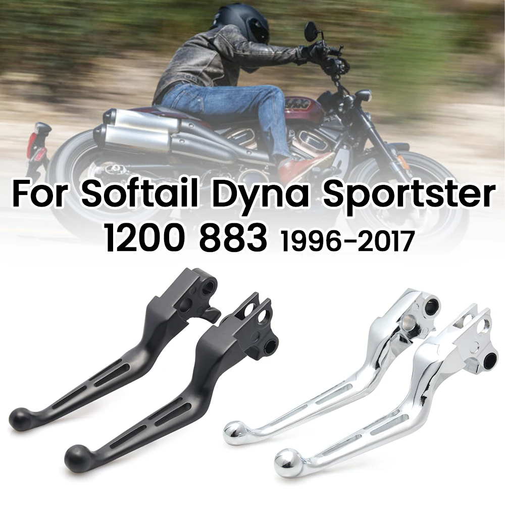 

Motorcycle Brake Clutch Levers Fits For Harley Softail Dyna Sportster 1200 883 Touring Electra Glide Road King Classic 1996-2017