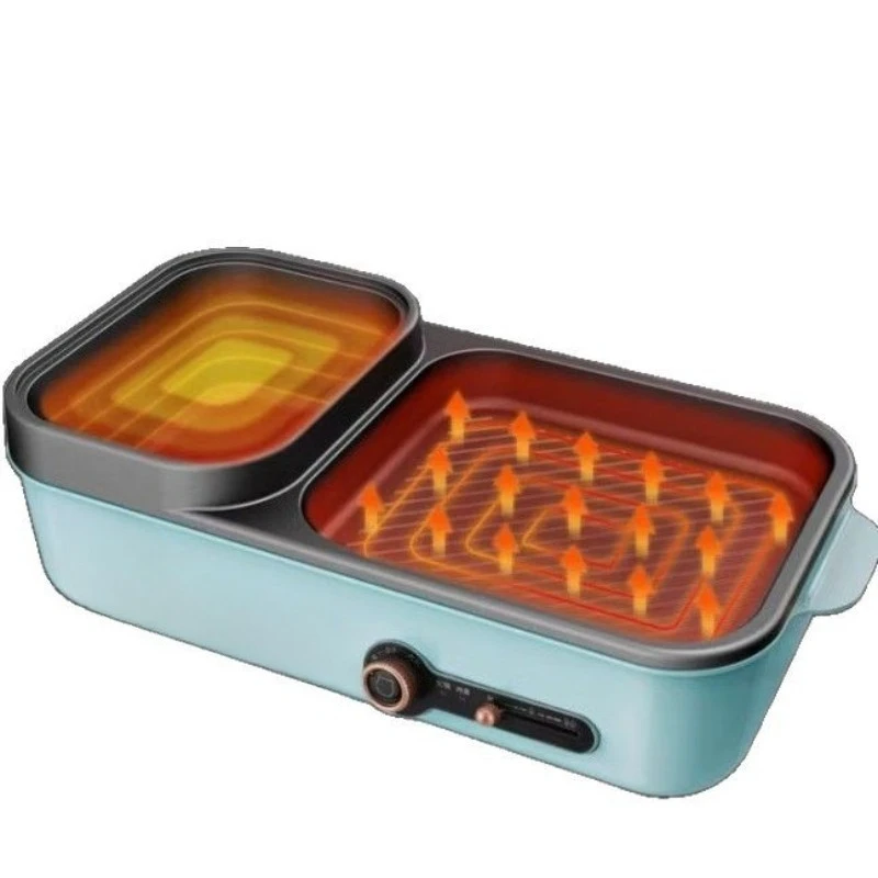 

Barbecue Grill Electric Grill Smokeless Barbecue Pot Household Multifunctional Indoor Large Hot Pots Electric Barbecue