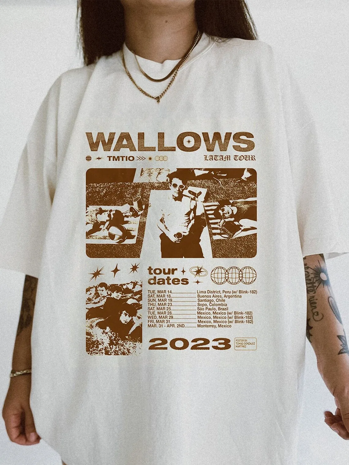 Wallows Tell Me That It's Over Tour T Shirt Full Size S-5XL