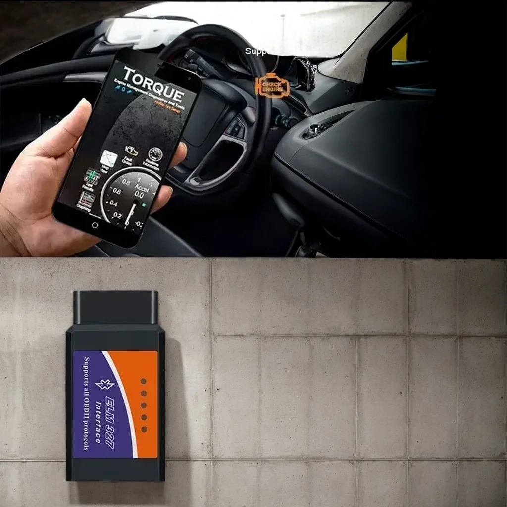 

1 шт. ELM327 OBD2 Bluetooth-сканер-V2.1 Android iOS автоматический диагностический инструмент для автомобилей