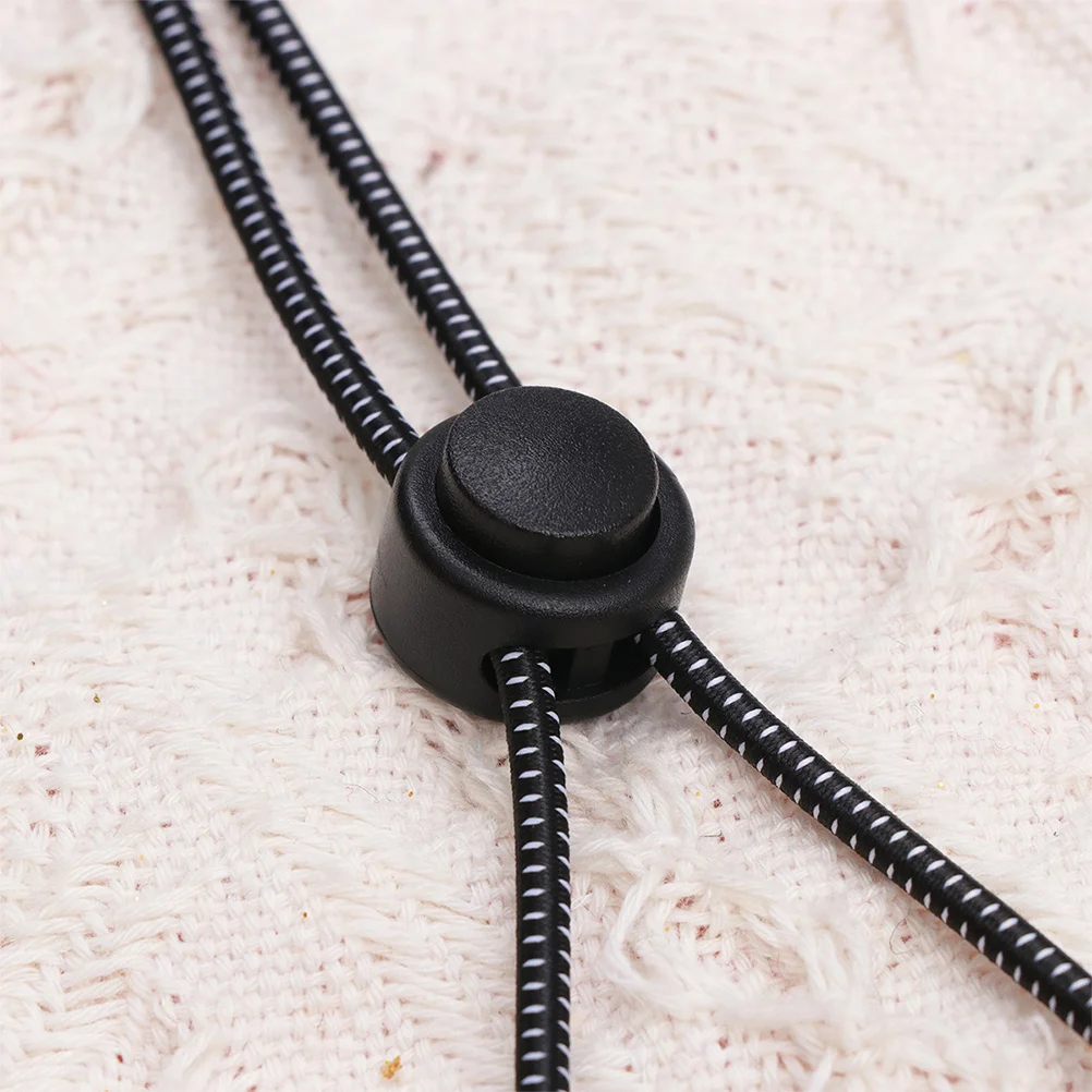 

12Pcs Elastic Shoe Laces No Tie Fastening System Secure Lock Clip for Easy Wear Ideal for Kids Adults Seniors Lightweight