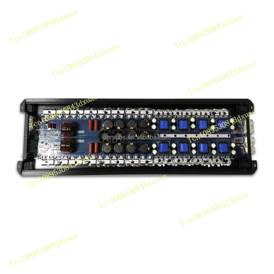 16000W Brazilian Style Car Subwoofer Amplifier Full Range Strong Bass Peak 32000W Monoblock Car SPL Amplifier Class D
