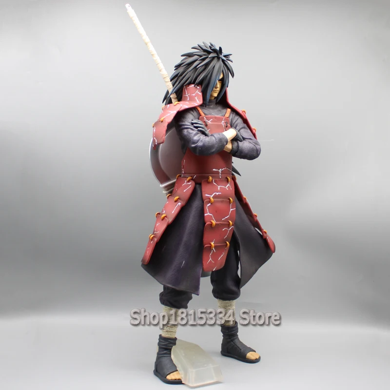 Anime NARUTO Figures Uchiha Madara Action Figures Naruto Shippuden 51cm PVC Statue Model Collection Desktop Decoration Toys Gift