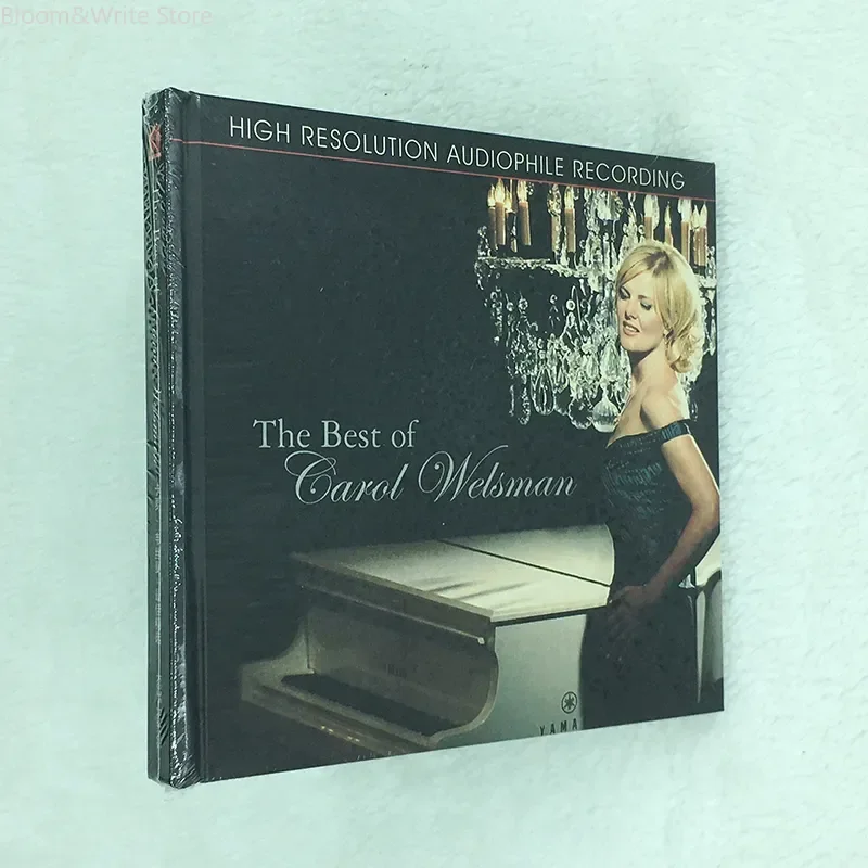 

Canadian Smooth Jazz Diva C-Carol W-Welsman's Album CD, Music Compact Disc Walkman Car Soundtracks Box Party Music Collection