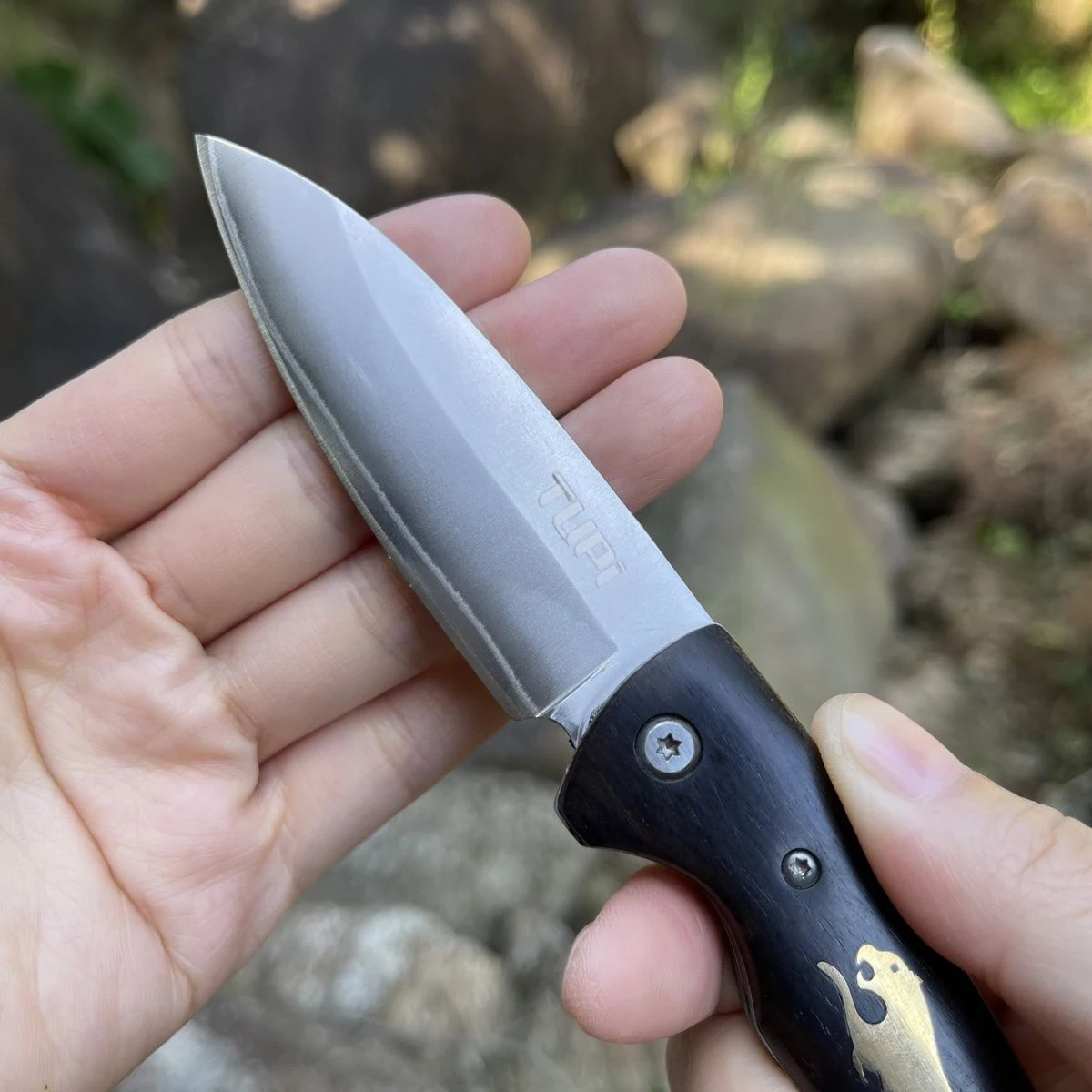 TUPI - Multi-functional Portable Folding Knife, Triple steel Heavy Duty Sharp Stainless Steel Blade for Bone, Fruit, Kitchen - view 2