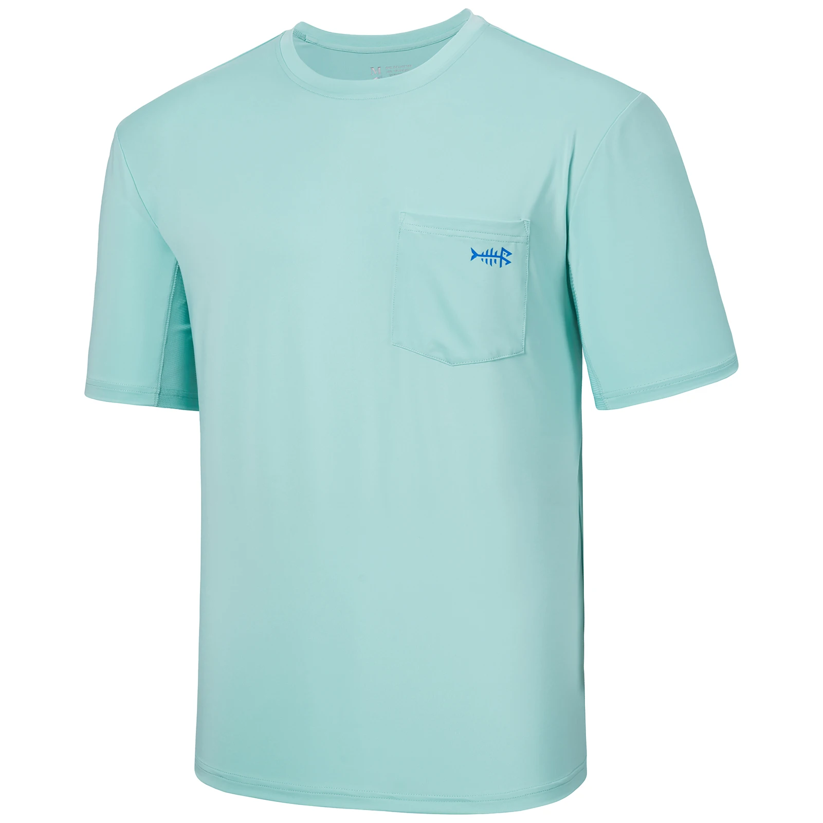 Bassdash Men’s UPF 50+ Performance Short Sleeve Pocket T-shirt UV Sun Protection Fishing Hiking Kayaking Sports Shirts