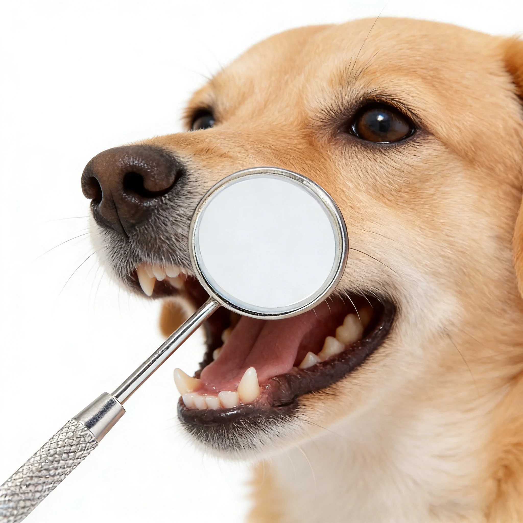 13Pcs Reusable Pet Examination Mirrors, with Replacement Lenses, Stainless Steel Pet Round Mirrors, Handheld Mirrors, Suitable for Portable Oral Care for Dogs and Cats, Home Pet Care, Outdoor Activities, and Travel Use