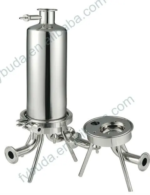 Buda Stainless Steel Food Grade Sanitary Filter Housing