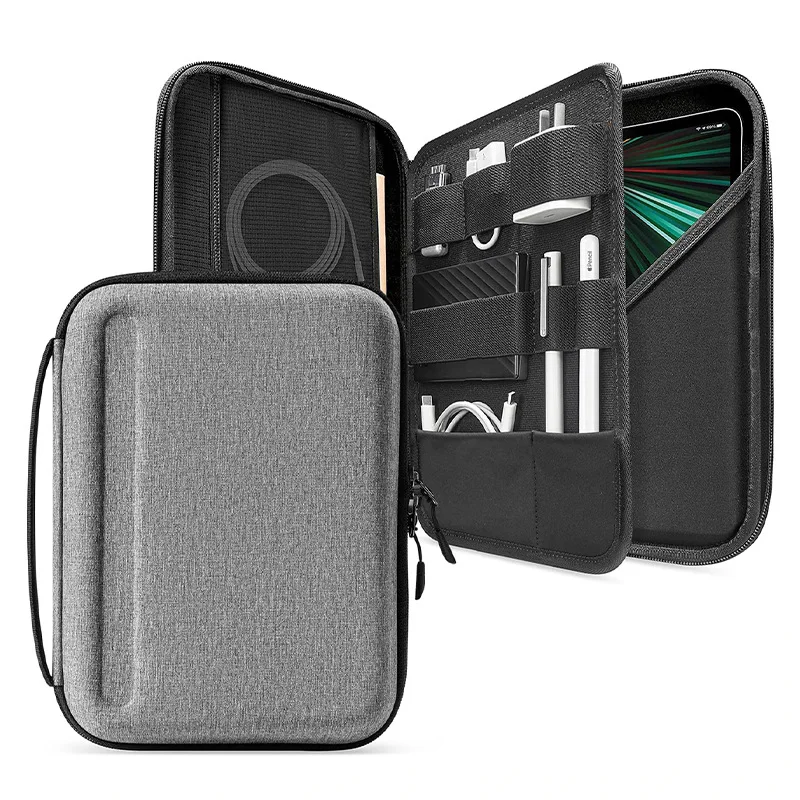 

Tablet Bag For 2025 EVA Bag For 9-13 Inch Tablet Sleeve Case Fits iPad Air 11 10.9 inch iPad Pro 11 M4 iPad Pro 13 Inner Bag