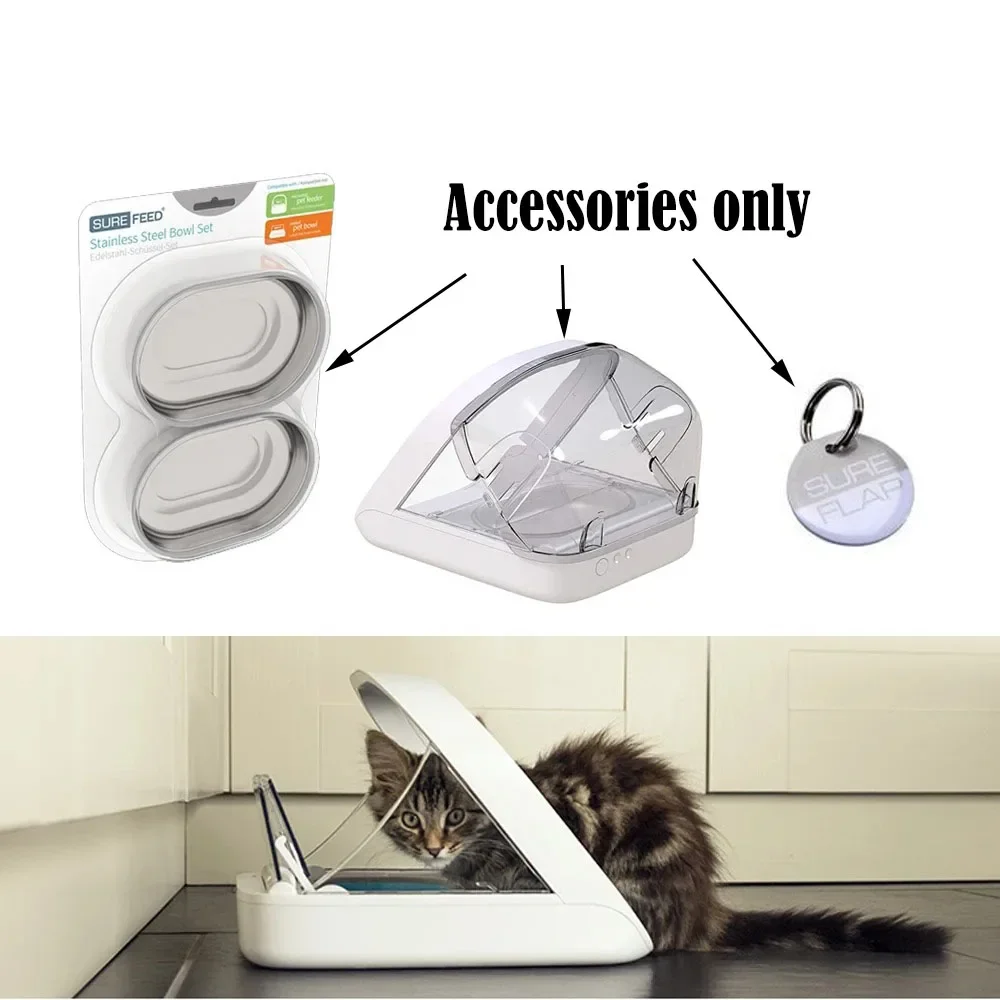 Smart Feeder Anti-Snatch Accessories Pet Water Fountain Bowl Identification Plate Automatic Pet Feeder Accessories