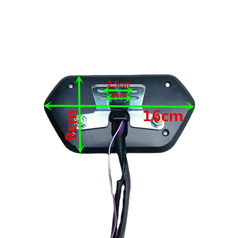 Hoogwaardig Elektrisch Voertuig Instrument Gemodificeerd Led Display 48V 60V 72V Kilometerstand Snelheidsmeter Ondersteuning Één Lijn