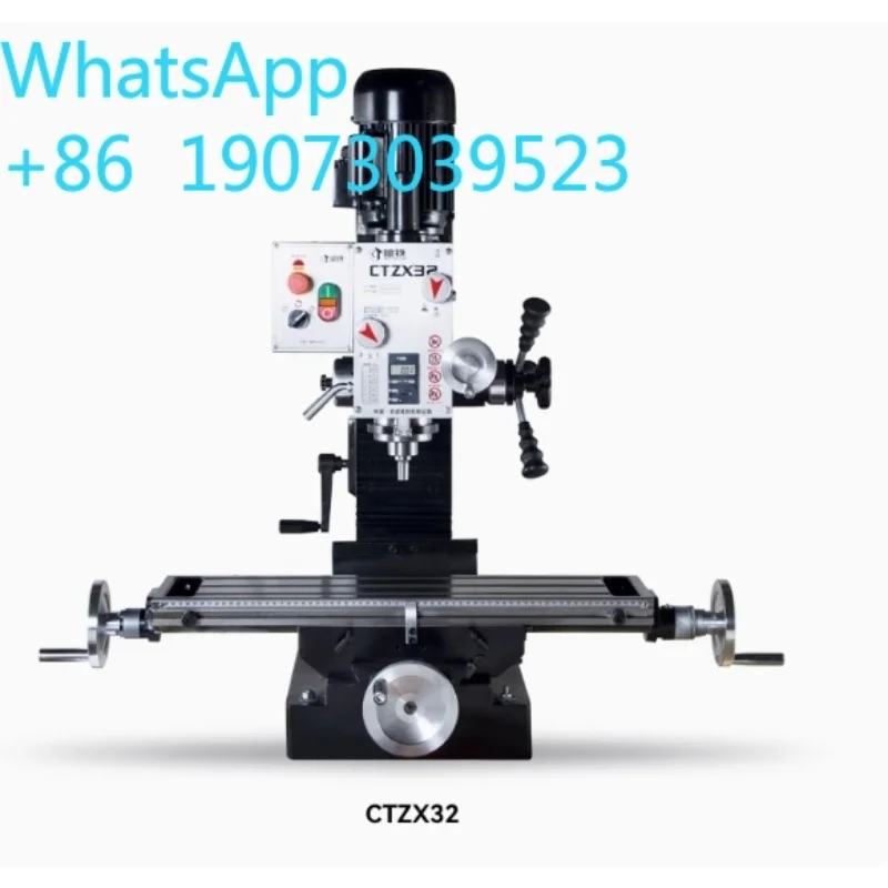 ZX32G Desktop Drilling and Milling Machine Home Milling Machine industry Woodworking Drilling Machine Miniature Metal Machining