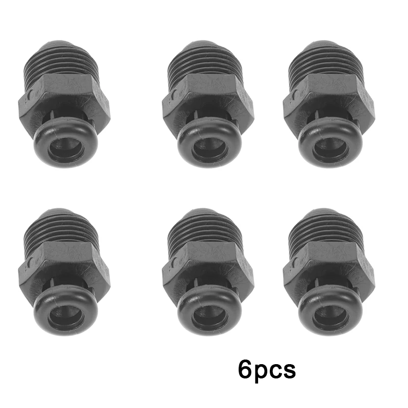 6 pcs Farm Irrigation Air Vacuum Relief Valve Pcs Air Exhaust Valve for Drip Irrigation Kits