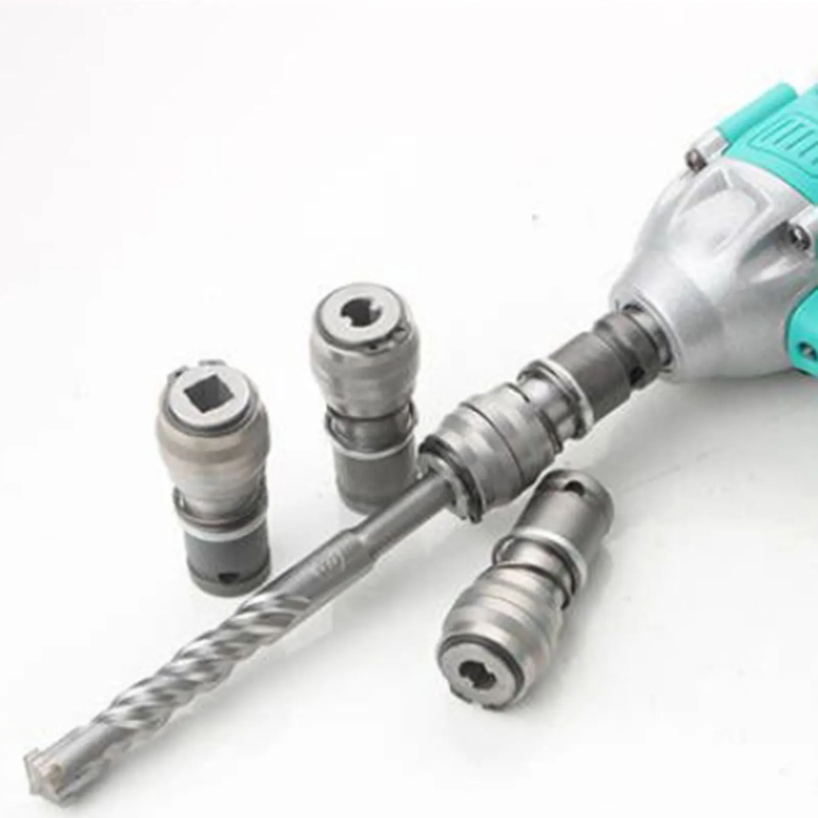 Electric Hammer Conversion Adapter For Drill Holes In Walls And Bricks Round Square For Drill For Impact Wrench