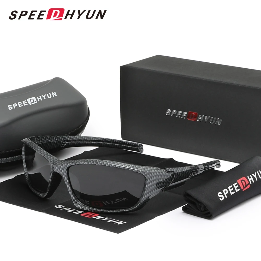 

Солнцезащитные очки SPEEDHYUN Мужские поляризационные для велоспорта, повседневные, с антибликовым покрытием, защита UV400, для вождения