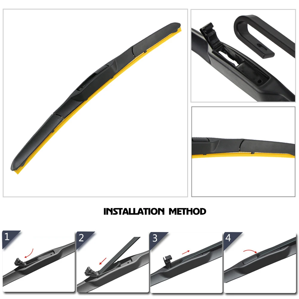 BEMOST Car Wiper Blade Universal U Hook Type14\