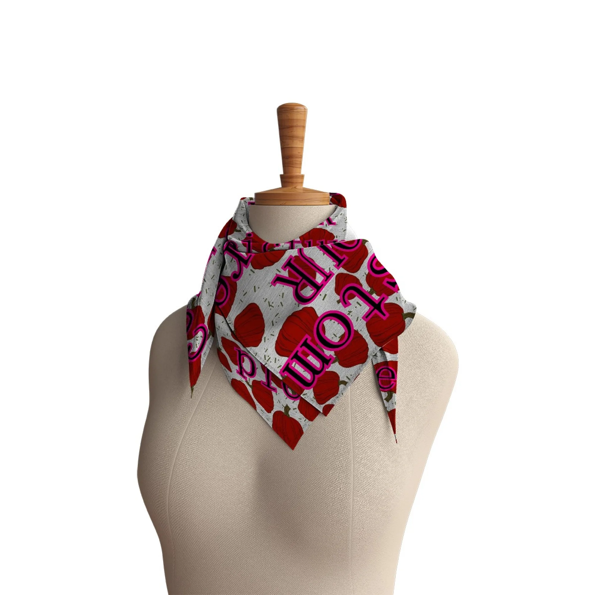 여성용 부드러운 맞춤형 스카프 패션 액세서리