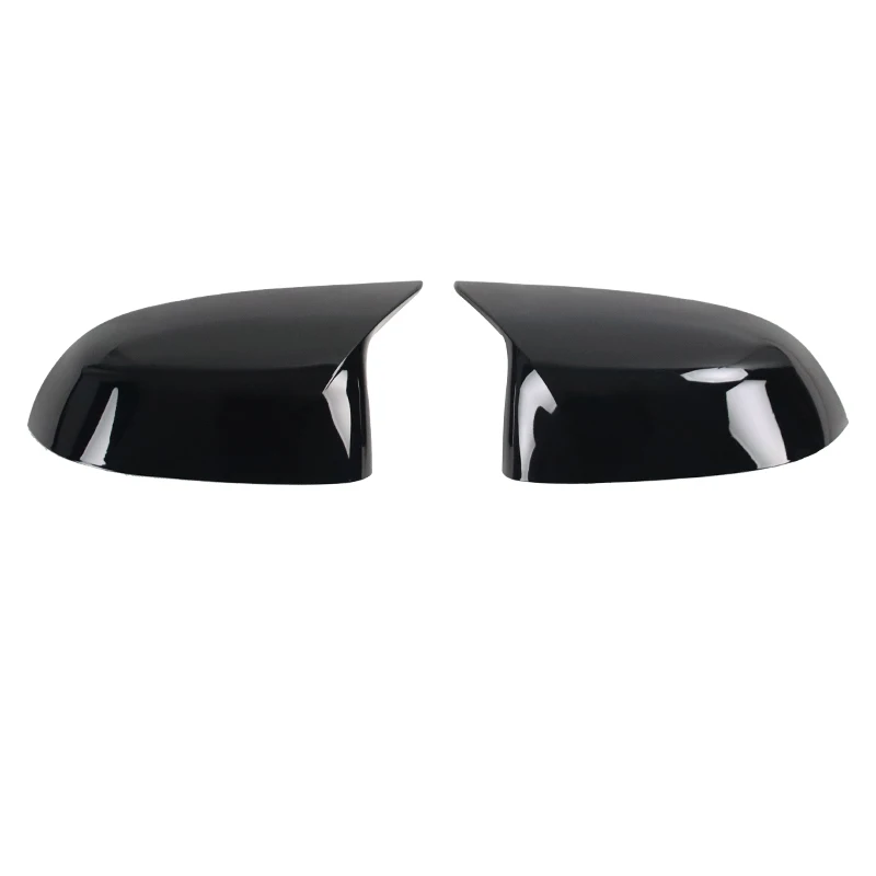 

ZAIQU For X3 X4 X5 X6 Series G01G02G05G06 New Gloss Black ABS Rearview Side Mirror Cover for Vehicles