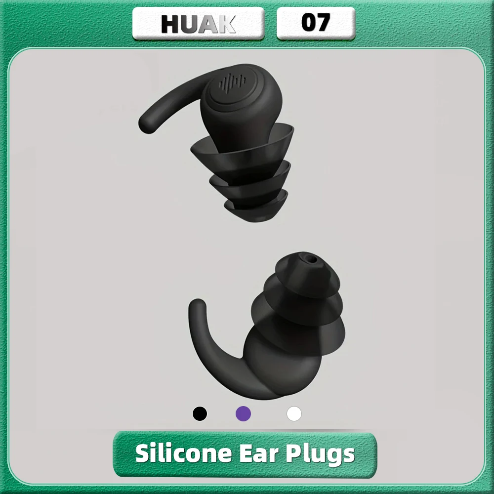 

Противошумные ранние беруши HUAK, противошумные противоскользящие беруши для сна, серфинга