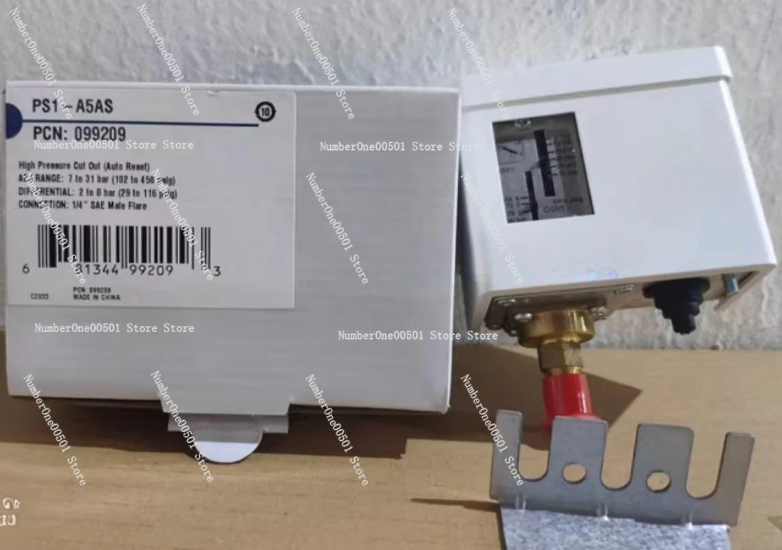 PS1-A3AS A5AS مفتاح الضغط إعادة الضبط التلقائي وحدة تحكم الضغط الواحدة للاستخدام الصناعي HVAC