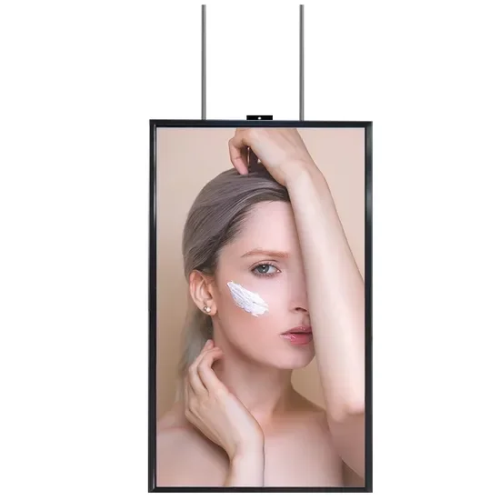 55inch Double Sided 700/2500cd High Brightness Hanging Window Display Advertising Machine Electronic Digital Sign