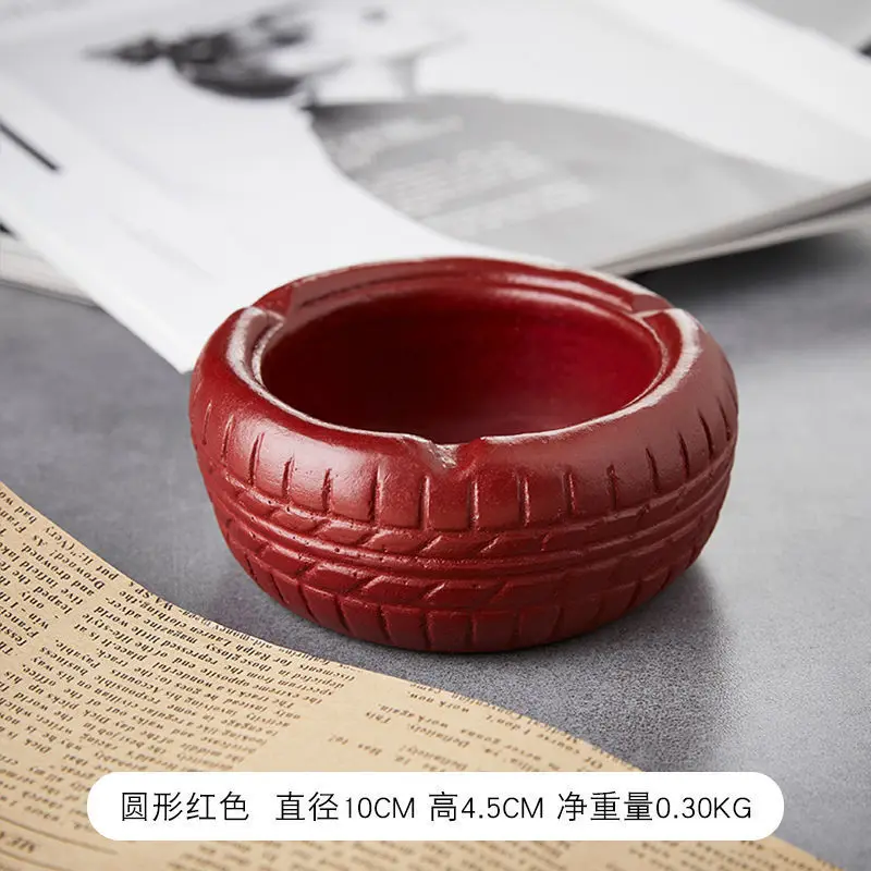 American retro tire styling personality trend ashtray creative home Nordic ins bar decorations ornaments funny ashtray