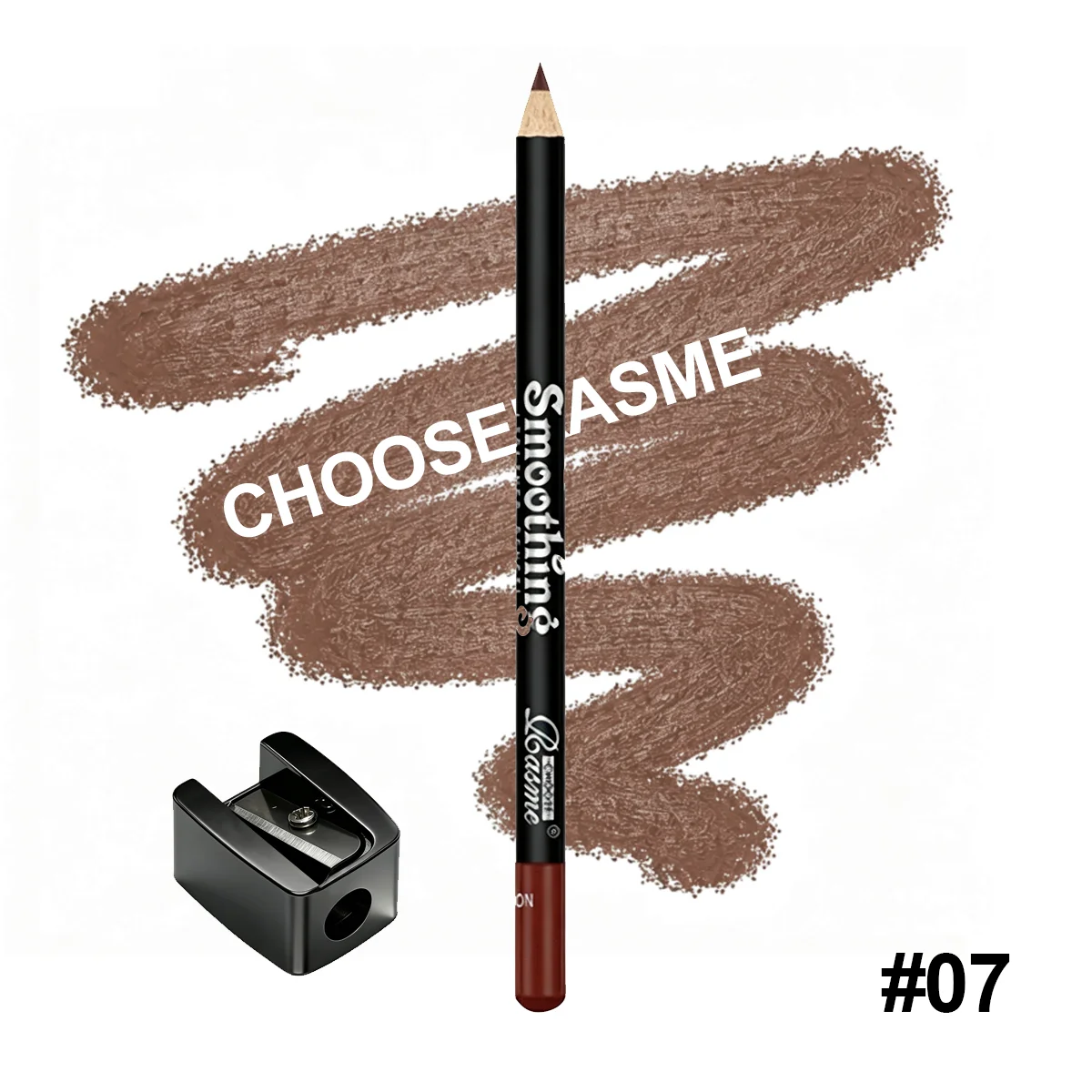 Smoothing Lip Liner Pencil, Waterproof Matte Lip Contour Lipstick, Long Lasting Makeup, Comes With Free Pencil Sharpener
