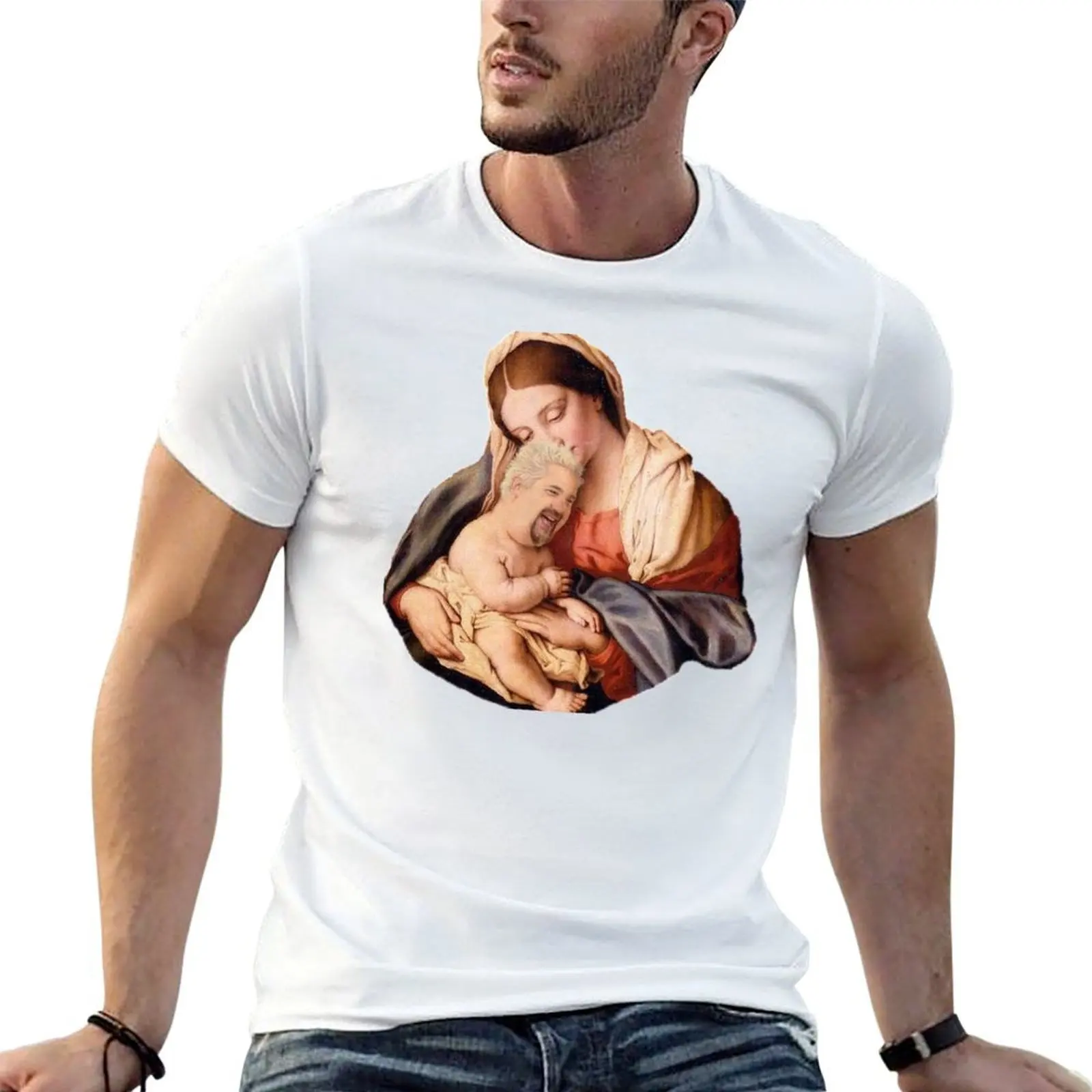 Our Lord and Savior Guy Fieri T-Shirt customs design your own plus sizes fitted t shirts for men