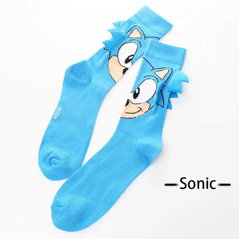 Hot sale Socks Cartoon Knitted Anime Figure Men\'s Socks Casual Cotton Fashion Trend Women\'s Long Socks Direct Selling