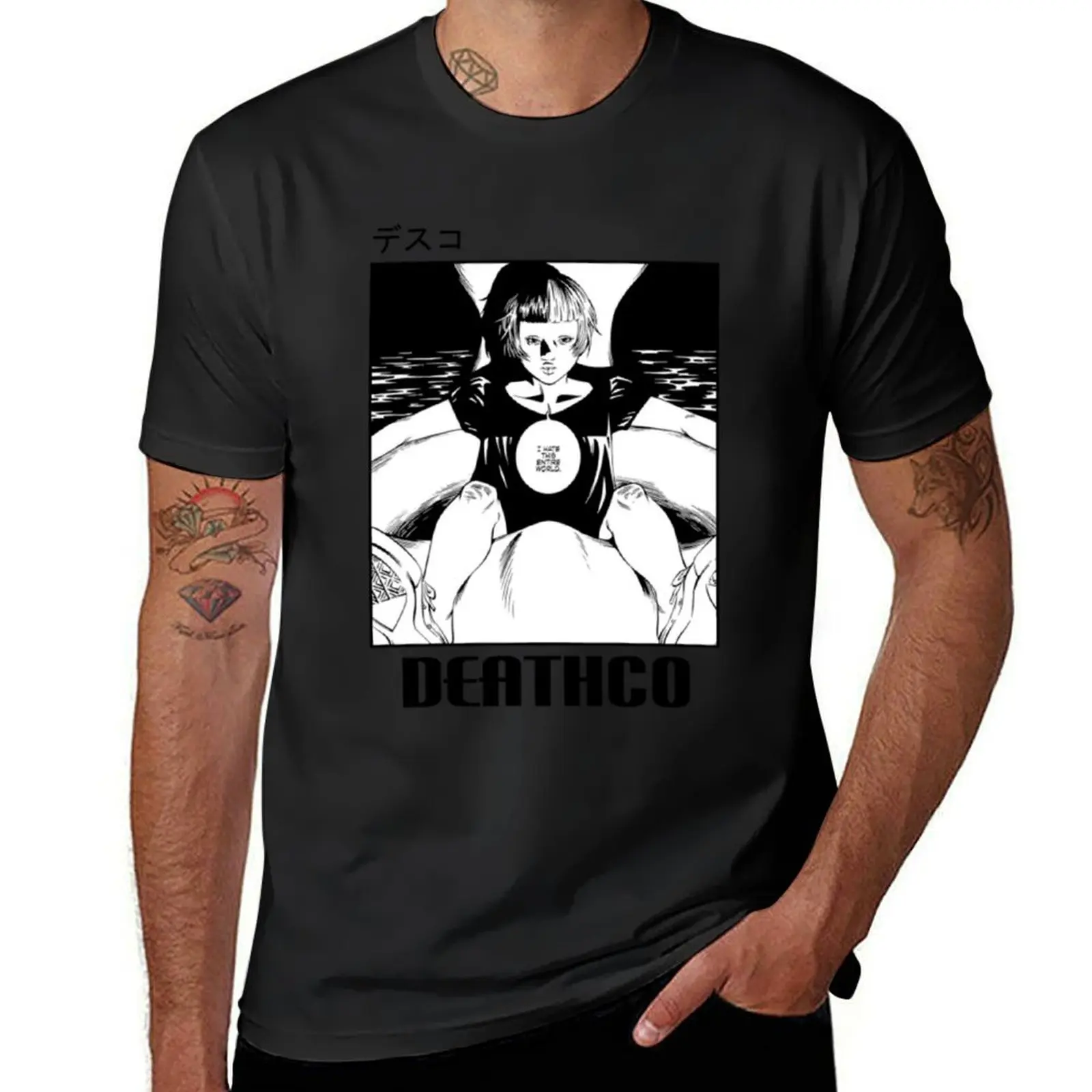 

DEATHCO IS - Deathco T-Shirt funny costumes oversize t-shirts man aesthetic clothes anime clothes mens fashion