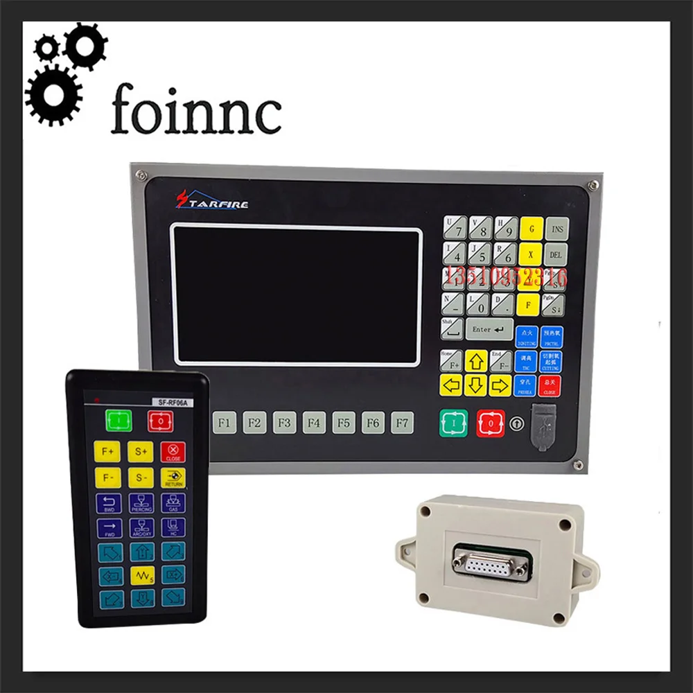 

2axis Cnc Controller Sf-2100c Plasma Cutting Machine System +sf-rf06a Cutting Machine Parts F2100c 2axis Controller System