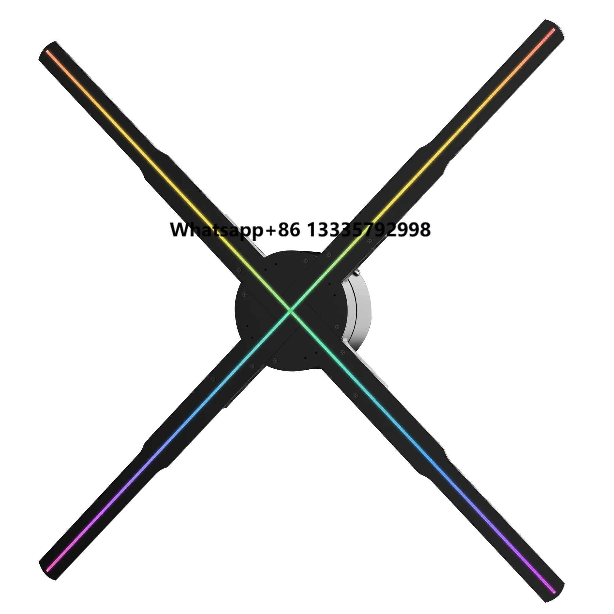 

USA Stock Commercial 3D LED Holographic Projector 56cm WIFI Stereoscopic Animation Text Ball Outdoor Advertising Player