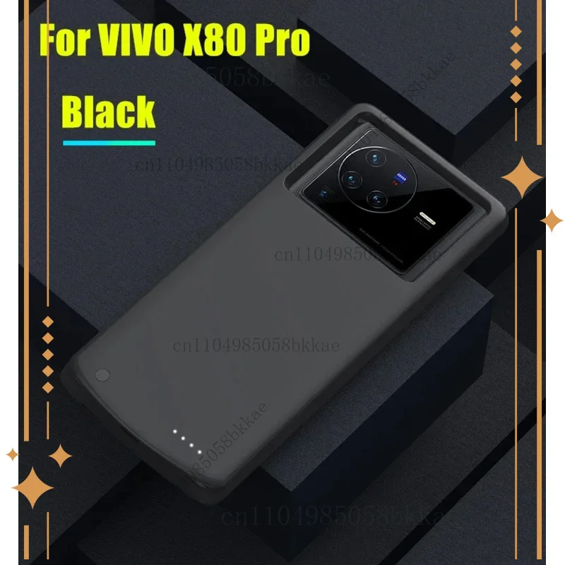 

10000mAh Battery Cases For VIVO X80 Pro External Power Bank Charging Cover For VIVO X80 Power Case