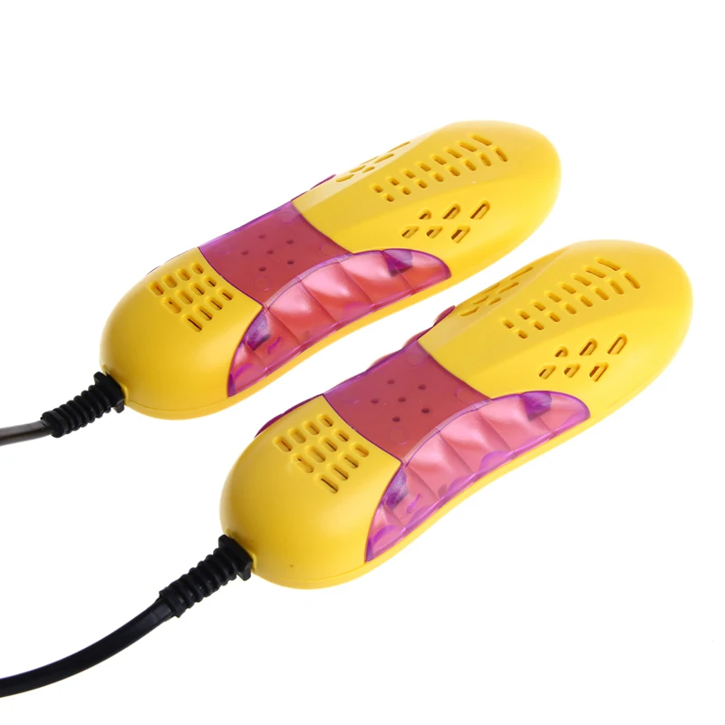 220V 10W EU Plug Car Light Voilet Shoe Dryer Odor Deodorant Heater