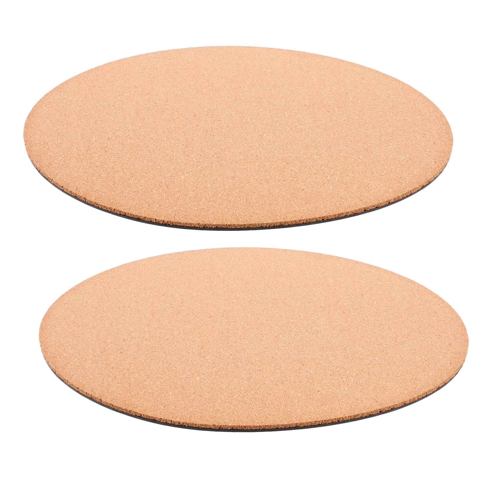 

2Pcs Cork Plant Mats Soft Cushions Flowerpot Coaster Pads Anti-Slip Non-Scratch Base Tray for Indoor Outdoor Gardening