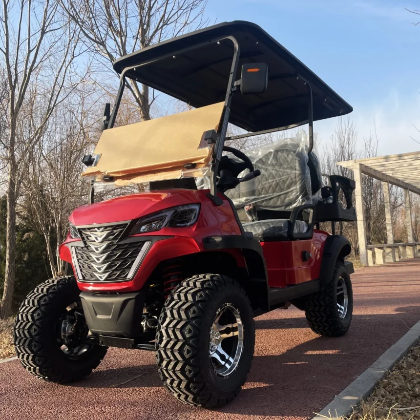 

2025 High Quality Golf Cart Electromagnetic Parking Smart Controller 60V 72V Lead-Acid Battery Powered Electric Golf Cart