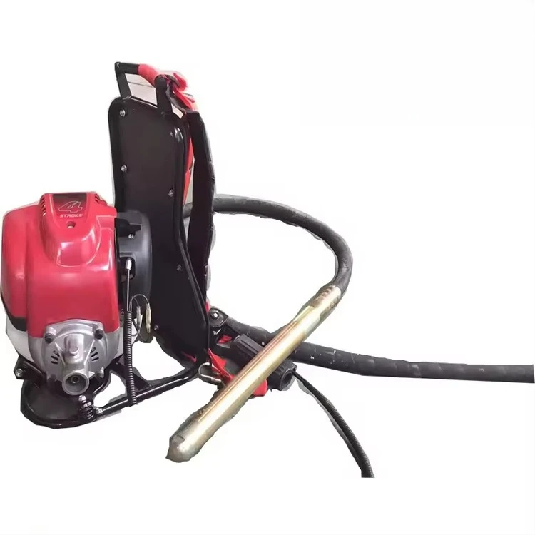 عالية التردد الطاقة هزاز الخرسانة البنزين على ظهره المحمولة هزاز الخرسانة للسعر #1
