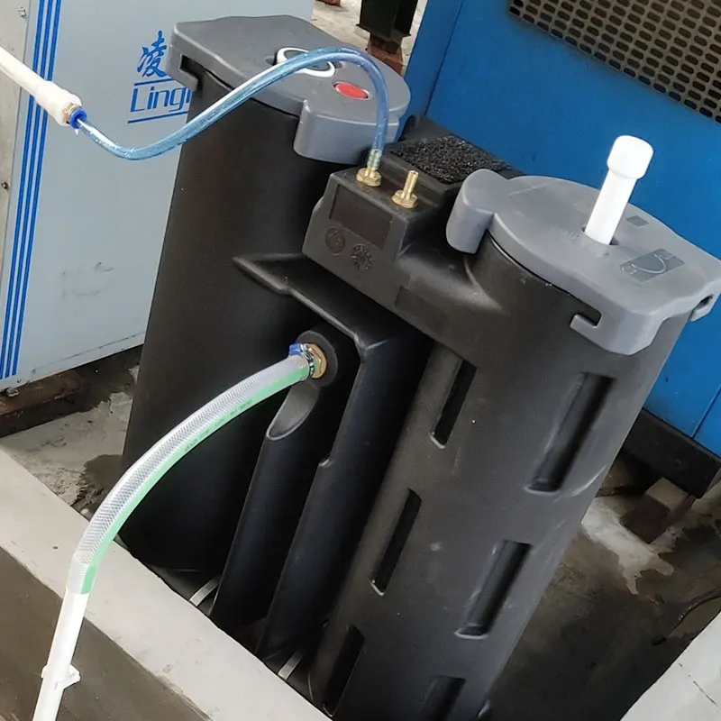 Separador de água e óleo do compressor de ar 60Nm3/min Separador de água de óleo condensado de baixa manutenção