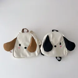 Cute Cartoon Dog Style Children's Backpack Baby Boys Girls All-match Backpack Toddler Casual Schoolbag Handbag Kids Canvas Bag