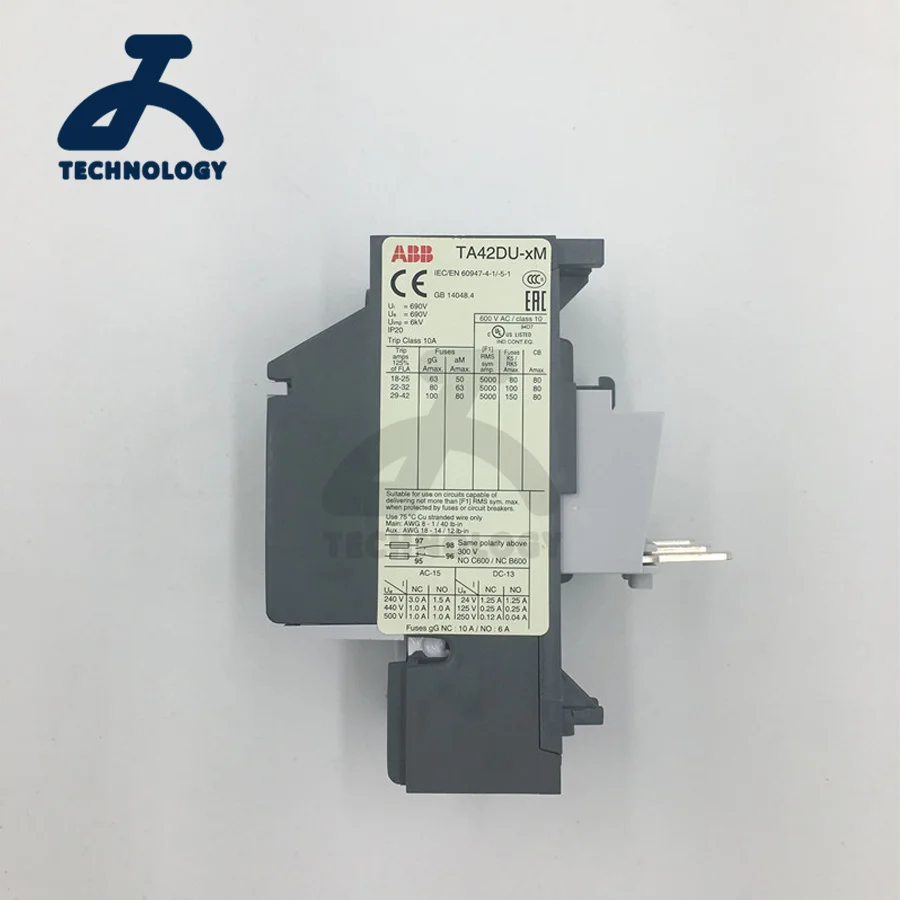 

Original New ABB thermal overload relay TA2X1-0.16 TA2X1-0.25 TA2X1-0.4 TA2X1-0.63 TA2X1-1.0 TA2X1-1.4