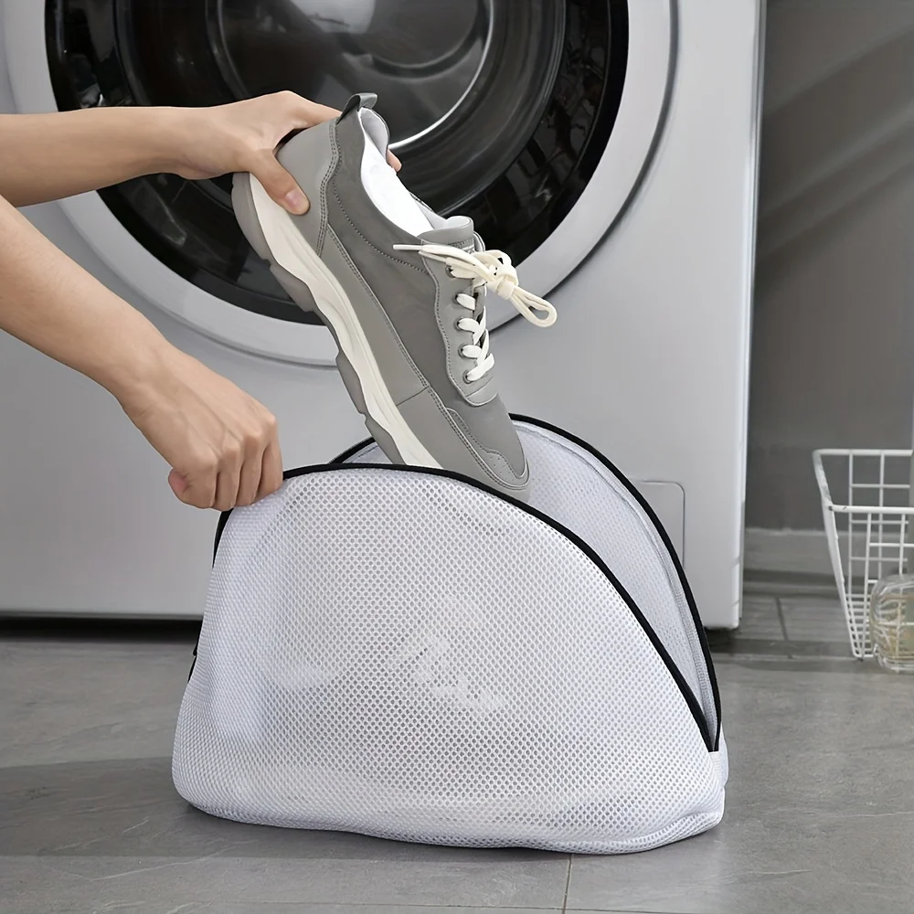 1pc Household Shoe Washing Bag Shoes Laundry Bag Washing Machine Special Filter Anti-deformation Washing Bag